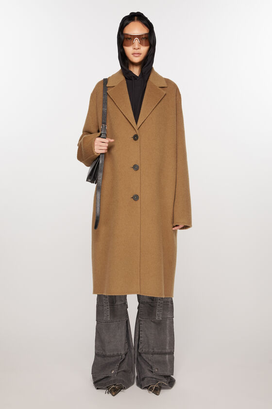 (image for) High Quality Single-breasted wool coat